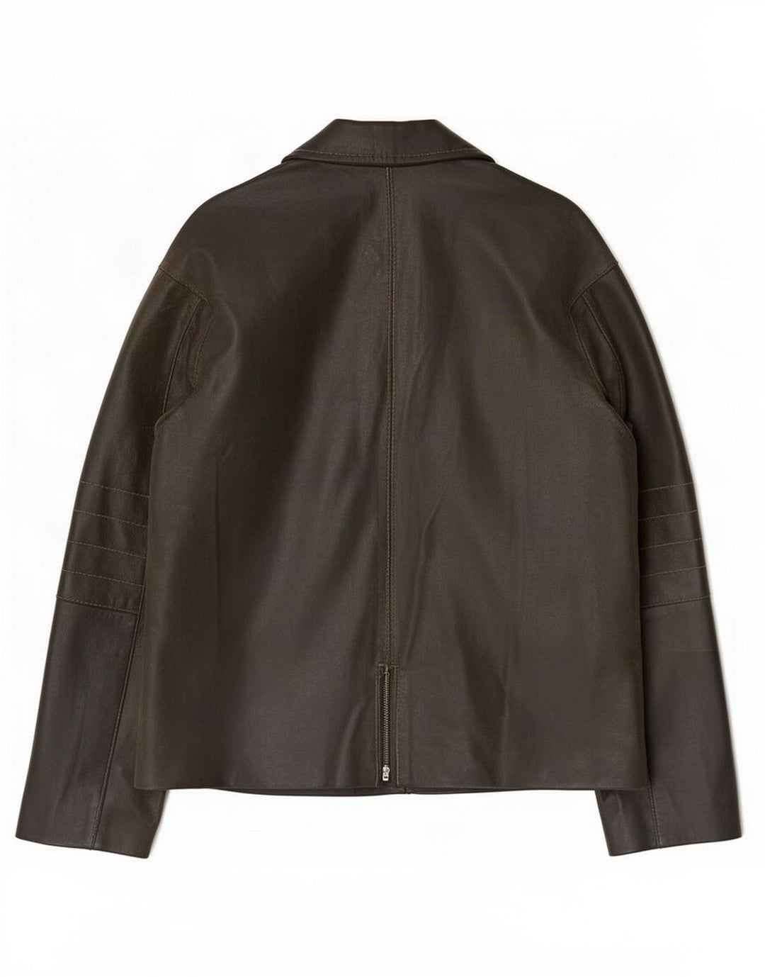 Giacca in Pelle Uomo Conbipel IT 48 Medio Cachi