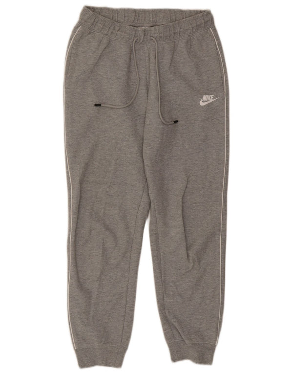 Pantaloni da tuta da donna Nike Joggers UK 8 Small Grigio Cotone