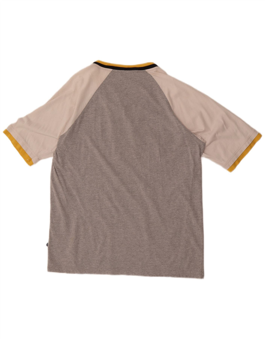 T-shirt grafica da uomo Asics Top Large grigio color block