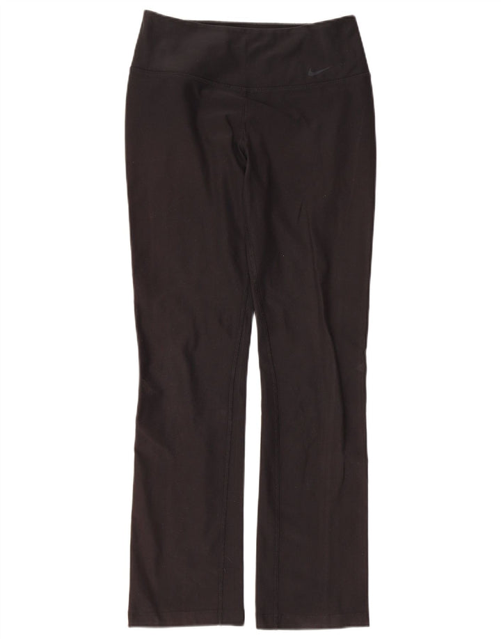 Leggings Nike Dri Fit da donna UK 10 piccoli poliestere nero