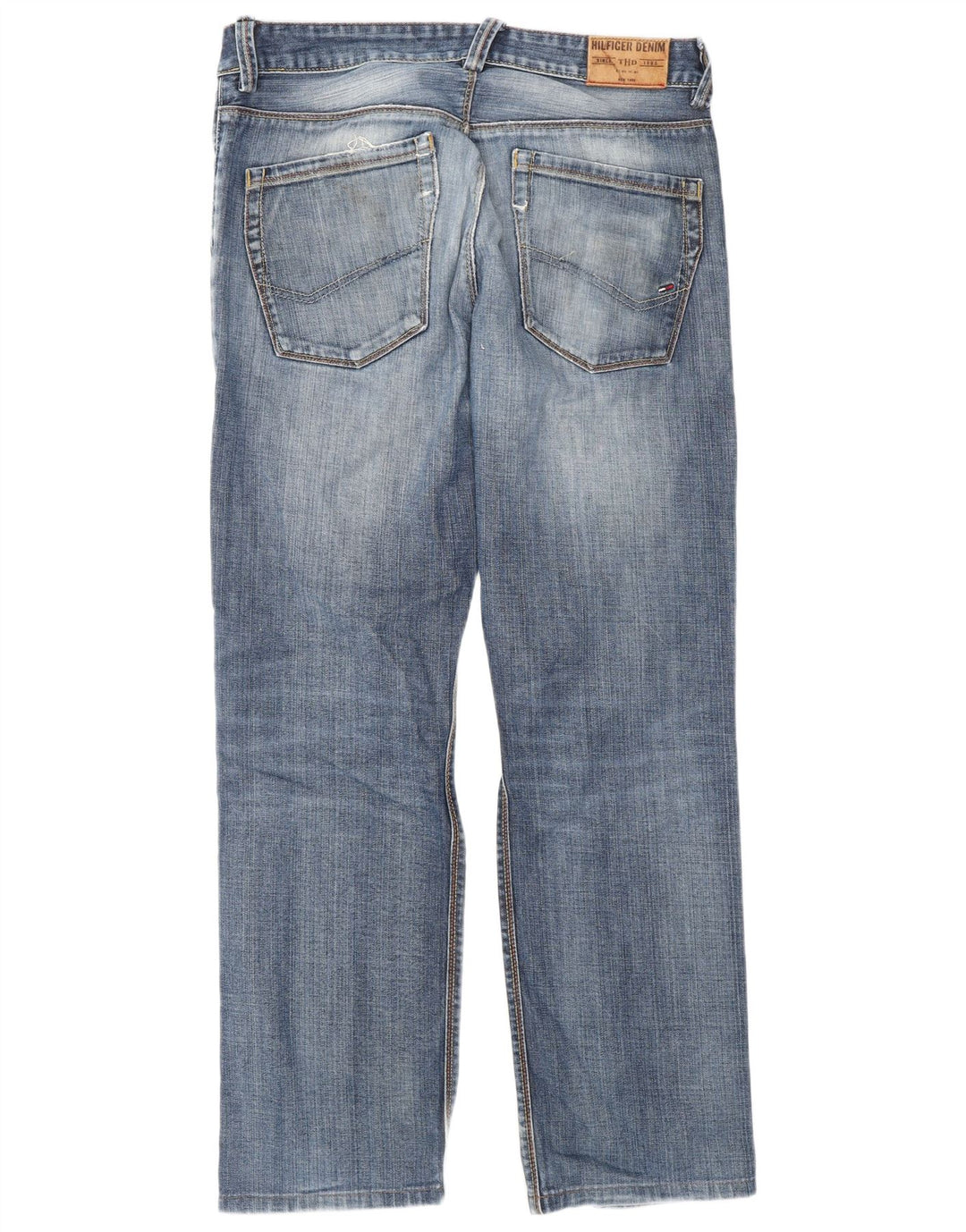 Jeans dritti da uomo Tommy Hilfiger W34 L32 Blu