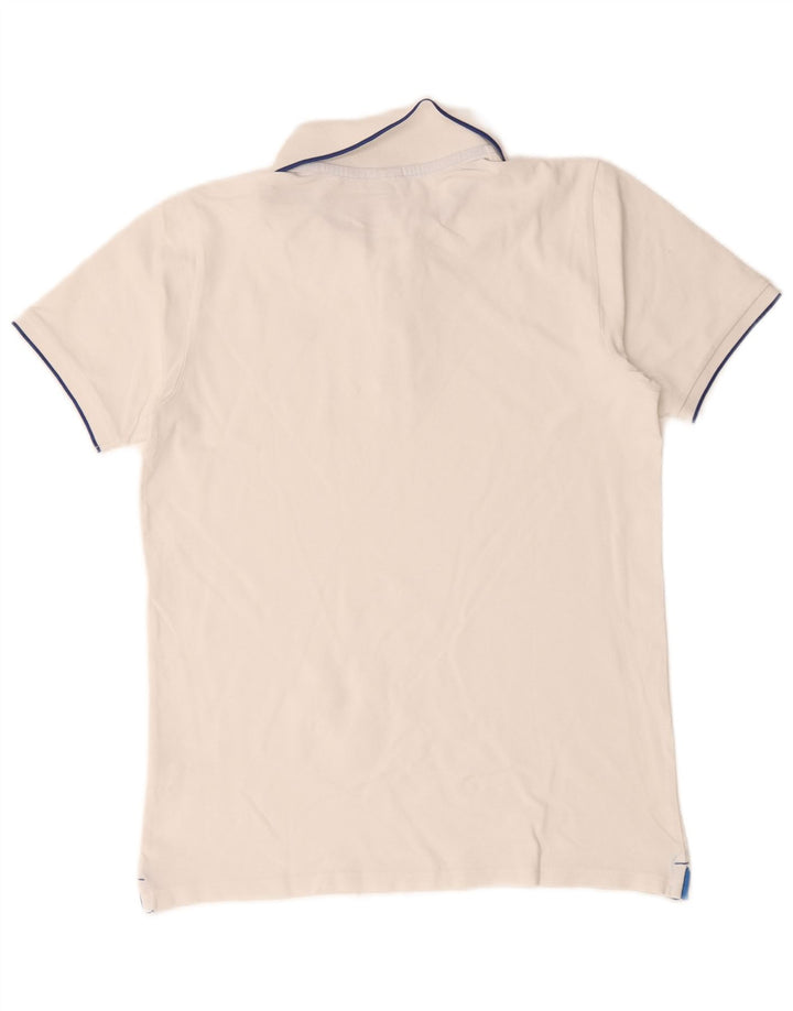 Polo slim fit da uomo North Sails piccola in cotone bianco