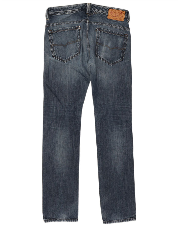 Jeans slim da uomo Diesel W31 L33 cotone blu