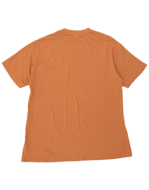 T-shirt Puma da uomo vestibilità ampia, piccola, in cotone arancione