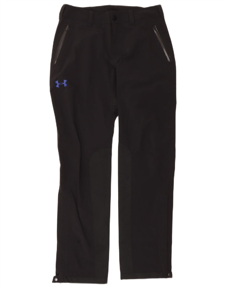 Pantaloni casual dritti da donna Under Armour US 6 Medium W32 L30 Neri