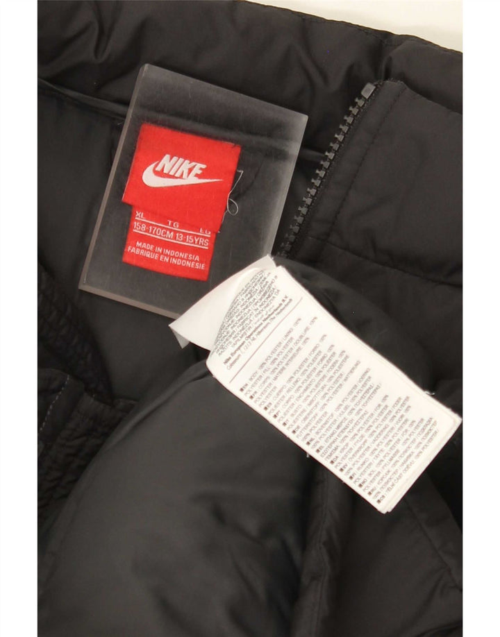 Gilet imbottito Nike da bambino 13-14 anni XL nero poliestere
