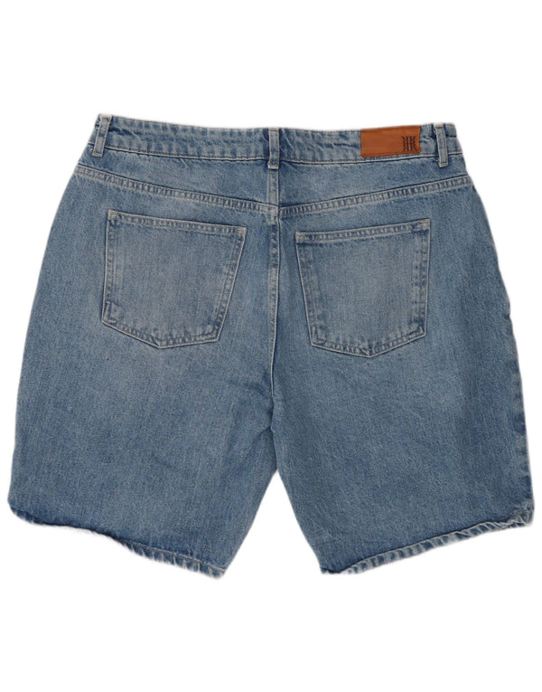 Pantaloncini di jeans da uomo Reiss W34 Large in cotone blu