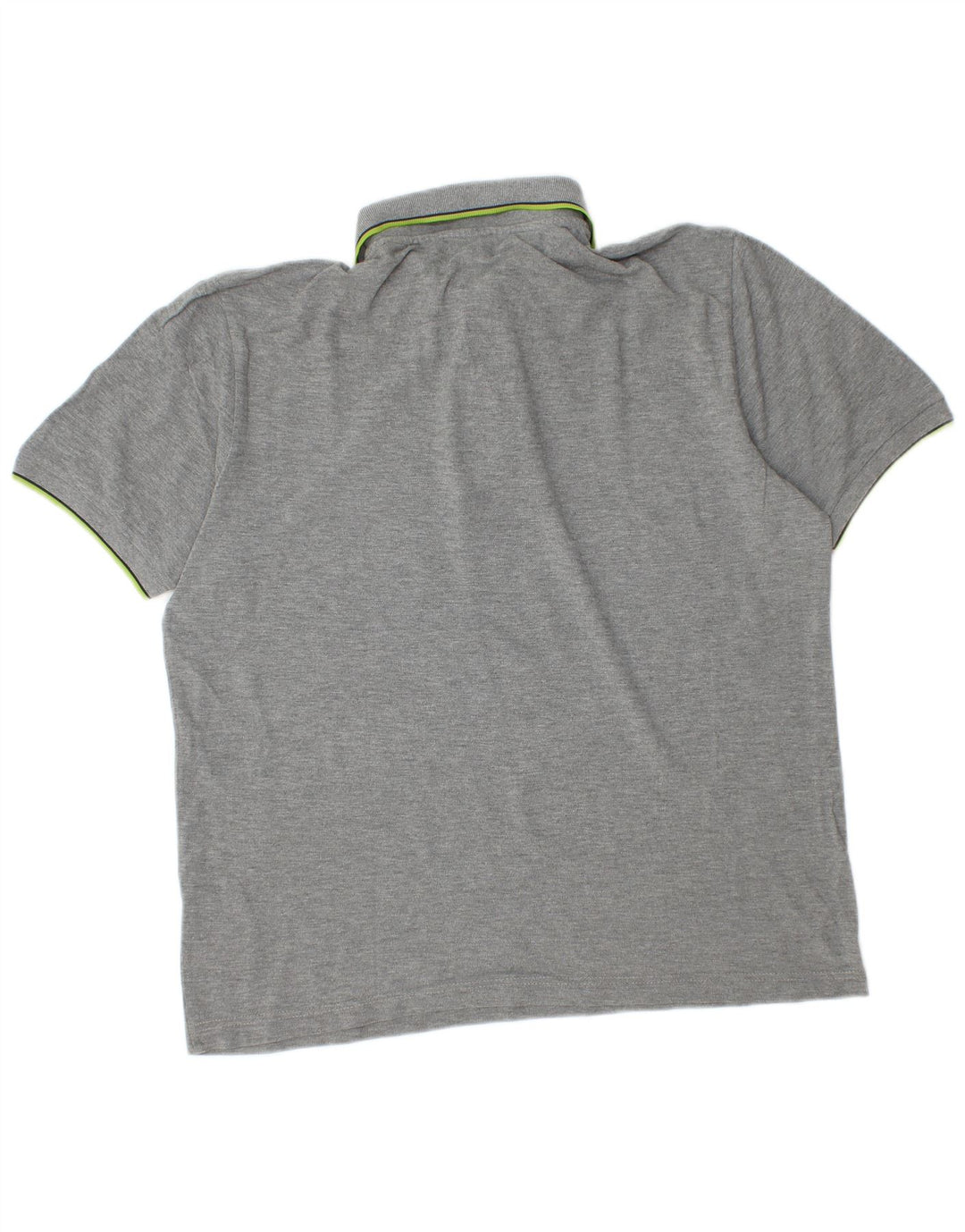 Polo Kappa Uomo Large in Cotone Grigio