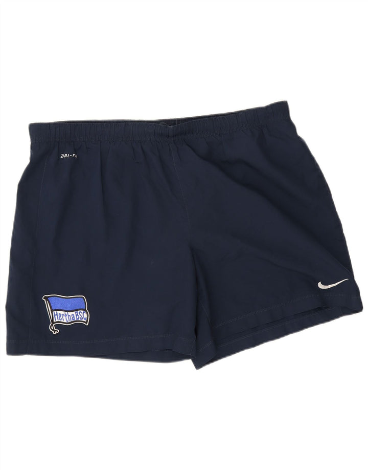 Pantaloncini sportivi Nike Dri Fit da uomo XL blu navy