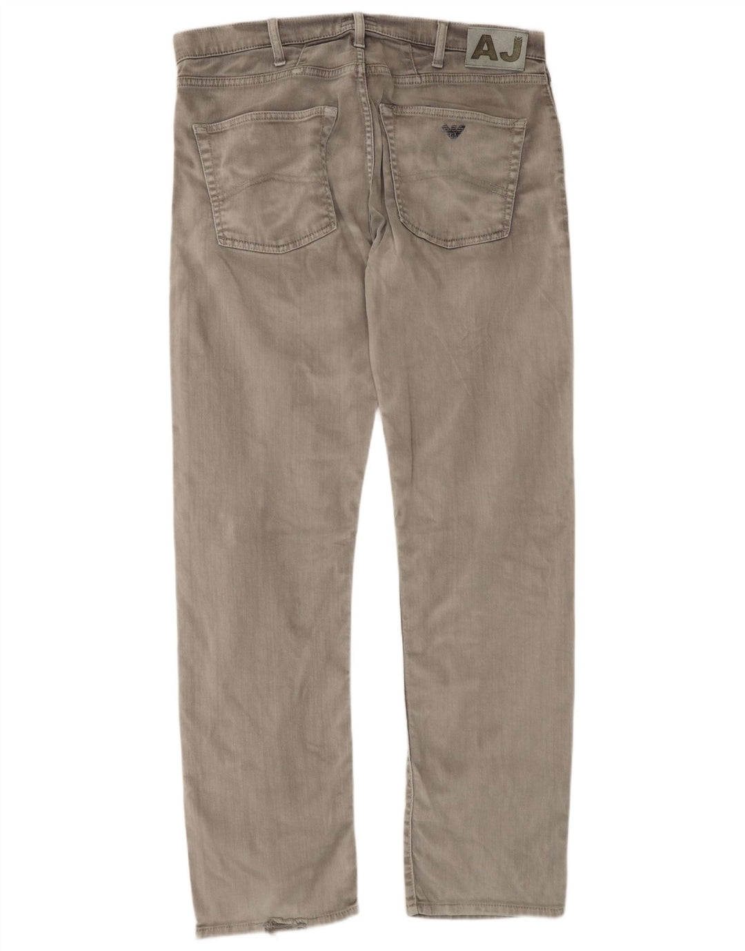 Jeans dritti da uomo Armani W36 L35 cotone grigio