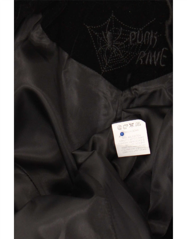 Giacca da donna con frac e blazer UK 18 XL Poliestere nero con motivo cachemire