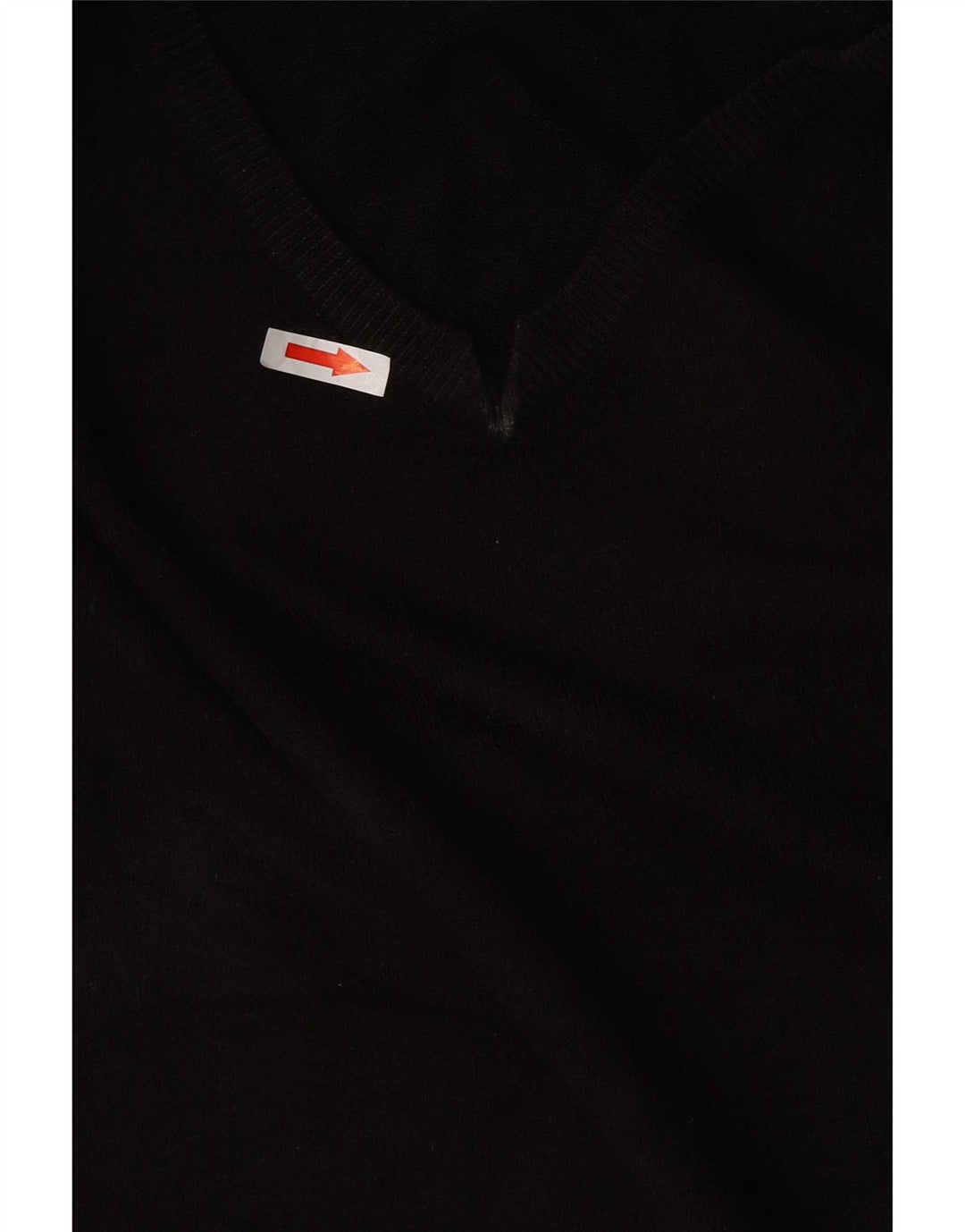 Maglione maglione con scollo a V da uomo Marks & Spencer UK 41/43 grande nero
