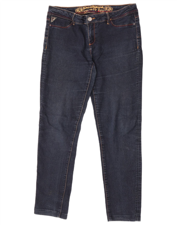 Jeans skinny Desigual da donna W34 L29 Blu