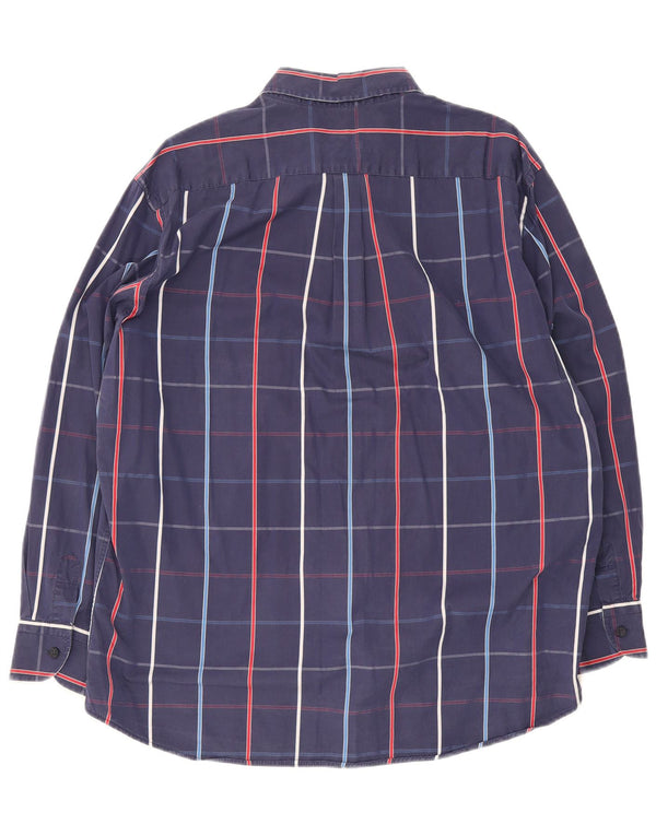 Camicia da uomo Regular Fit Harmont & Blaine 2XL a quadri blu