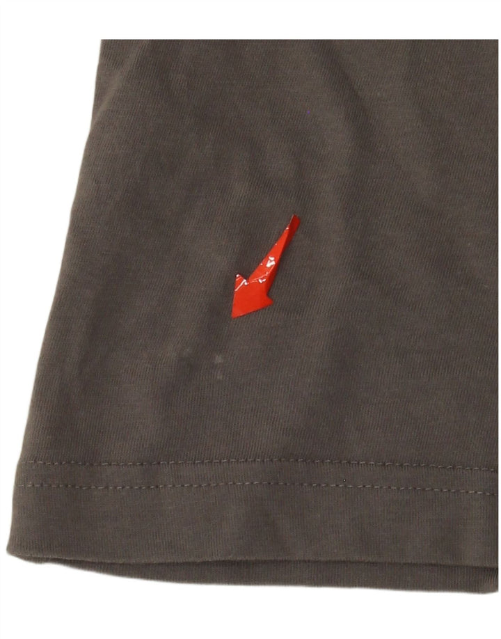 T-shirt Adidas da uomo Top XL in cotone grigio