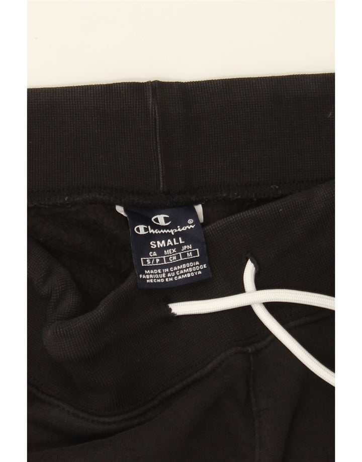 CHAMPION Pantaloni da tuta con grafica da uomo Joggers Small Black Colourblock