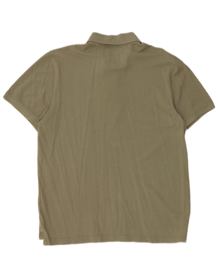 Crew Clothing Polo da uomo grande in cotone kaki