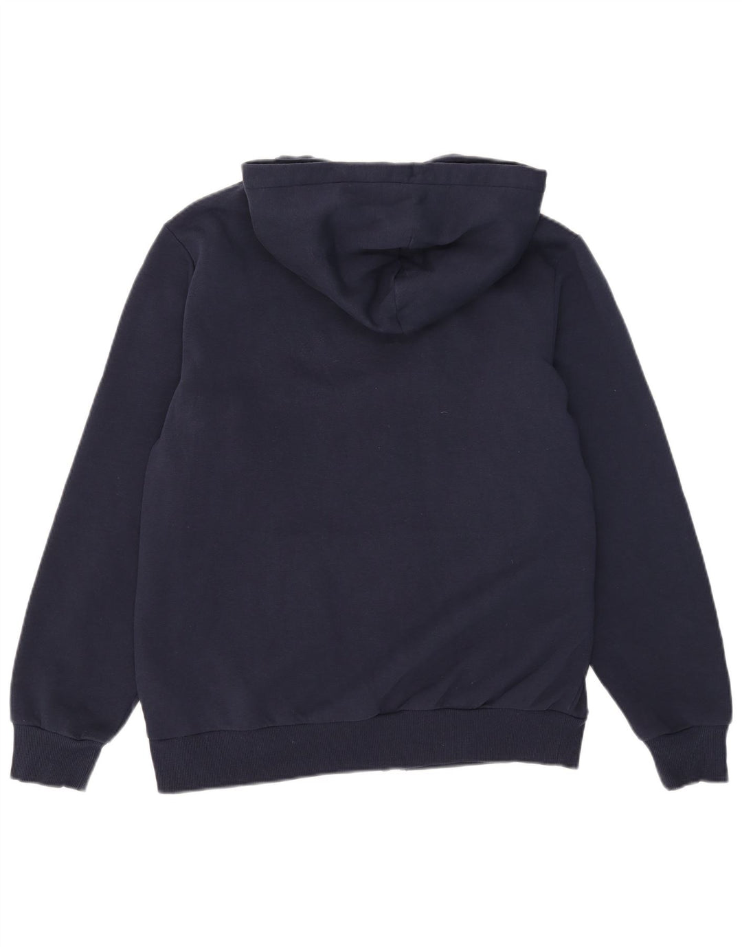 Maglione con cappuccio e zip da uomo Converse in cotone blu navy medio