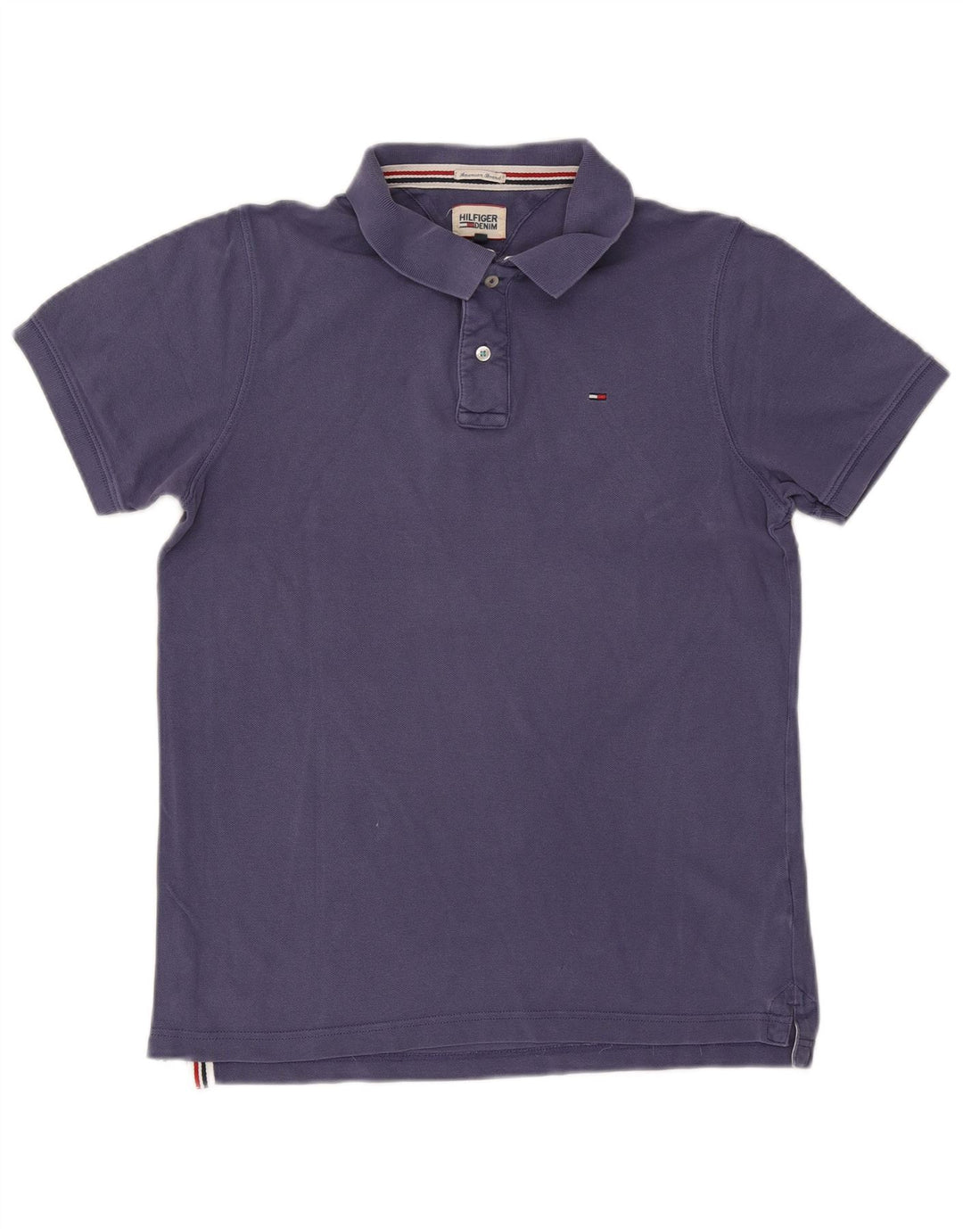 Polo da uomo Tommy Hilfiger grande in cotone blu navy