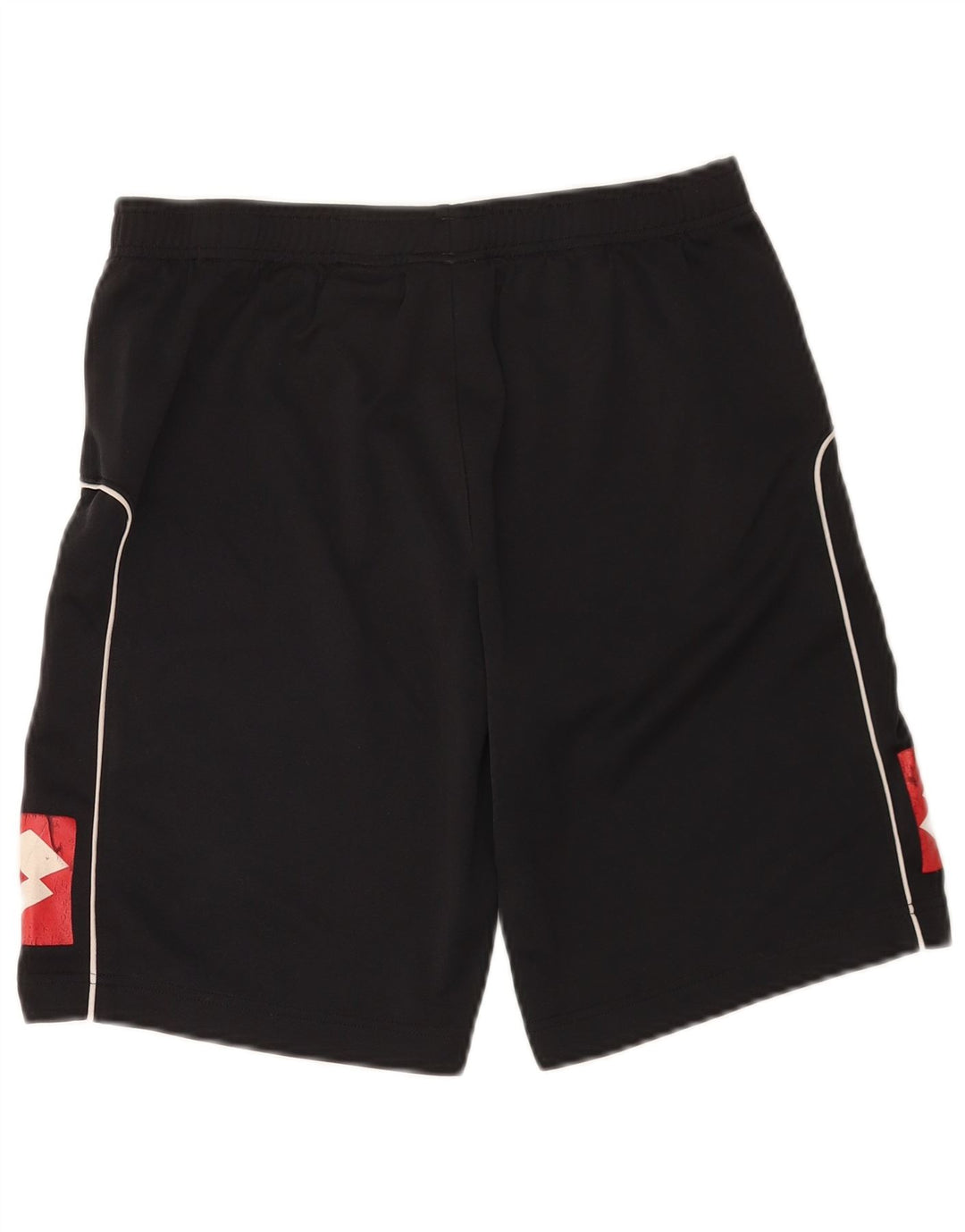 Pantaloncini sportivi grafici da uomo LOTTO UK 38/40 Poliestere nero medio