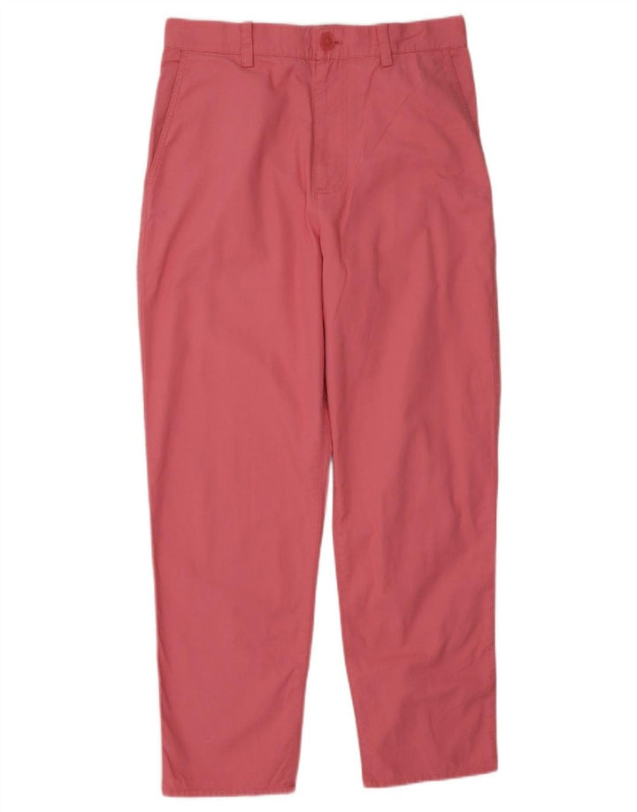 Pantaloni chino dritti a vita alta da donna COS EU 40 Medium W30 L27 Rosa