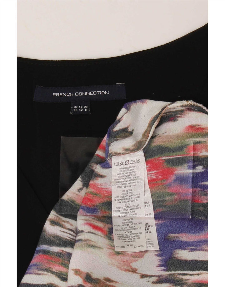 Top tunica da donna French Connection UK 12 Tie Dye multicolore medio