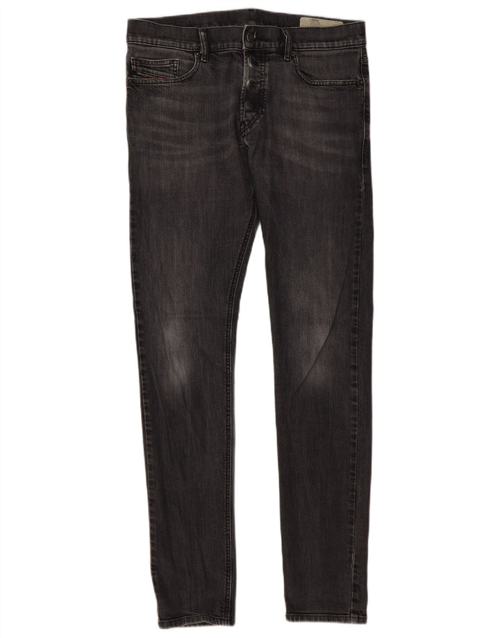 DIESEL Jeans slim D-Luster da uomo W32 L32 cotone grigio
