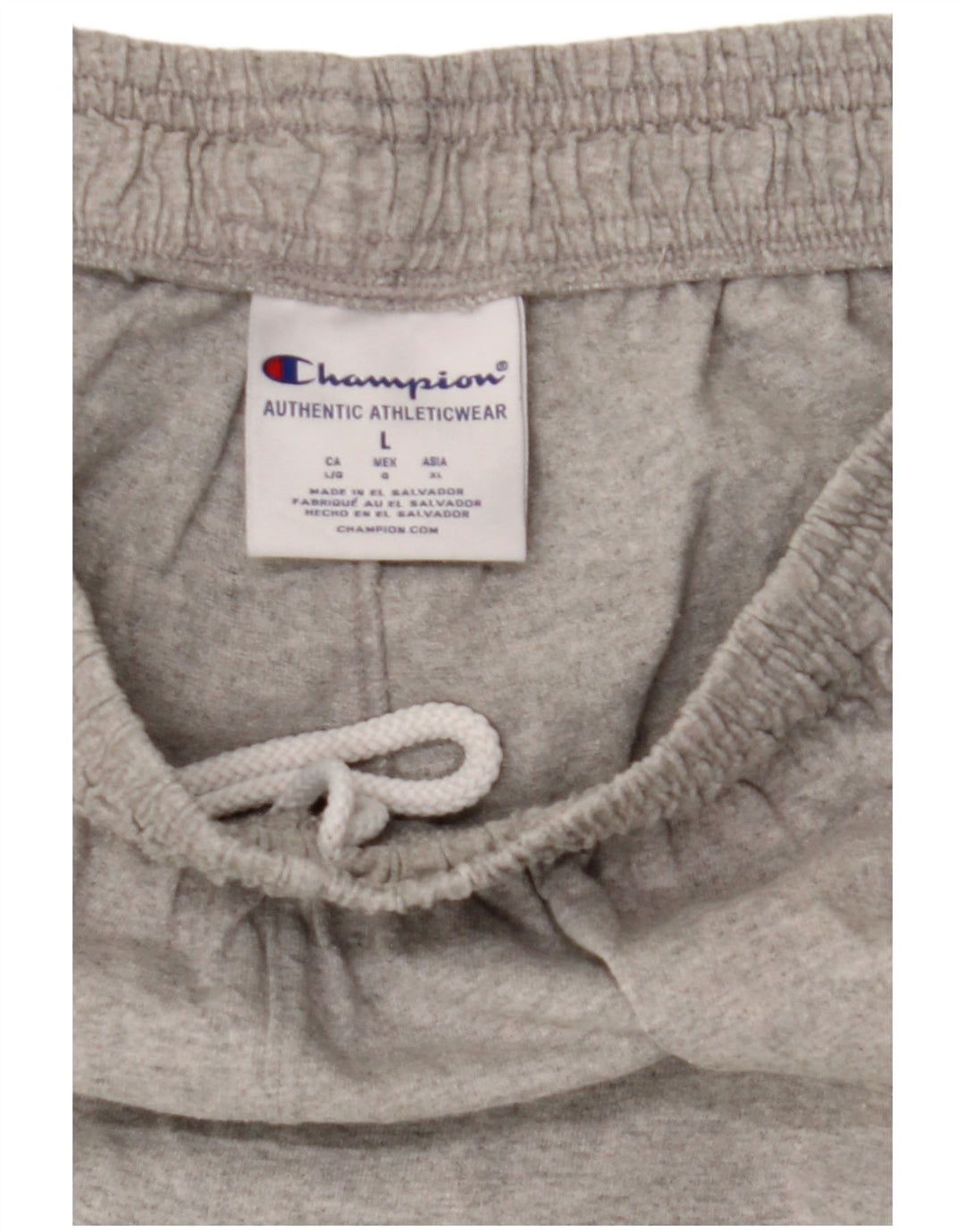 Pantaloni da tuta da uomo Champion Joggers grandi in cotone grigio