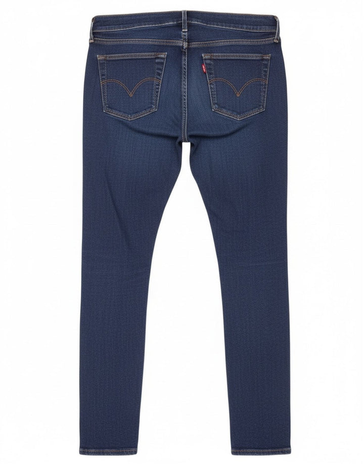 Jeans Levi's 710 Super Skinny da donna W31 L32 in cotone blu