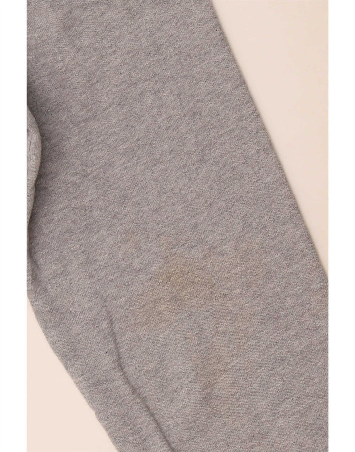 Maglione con cappuccio grafico da uomo Levi's in cotone chiazzato grigio medio