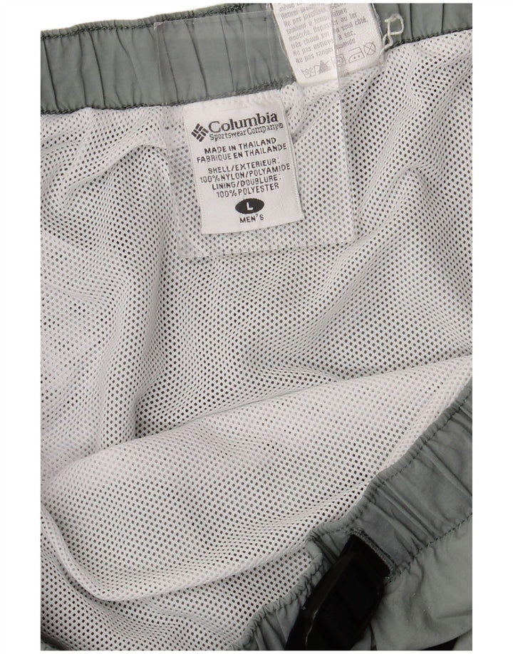 Pantaloncini sportivi da uomo Columbia Large Green Nylon
