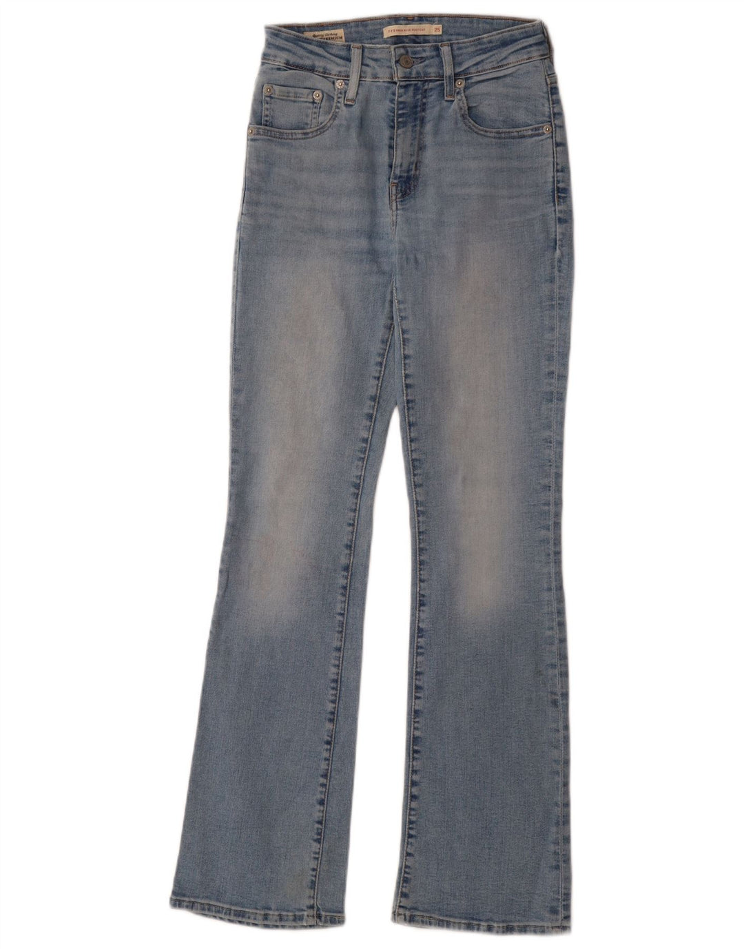 Jeans Levi's da donna 725 bootcut a vita alta W25 L30 cotone blu