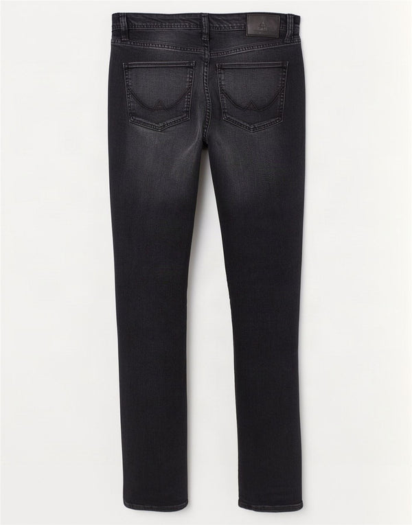 Jeans uomo corporal slim Superdry W32 L34 cotone nero