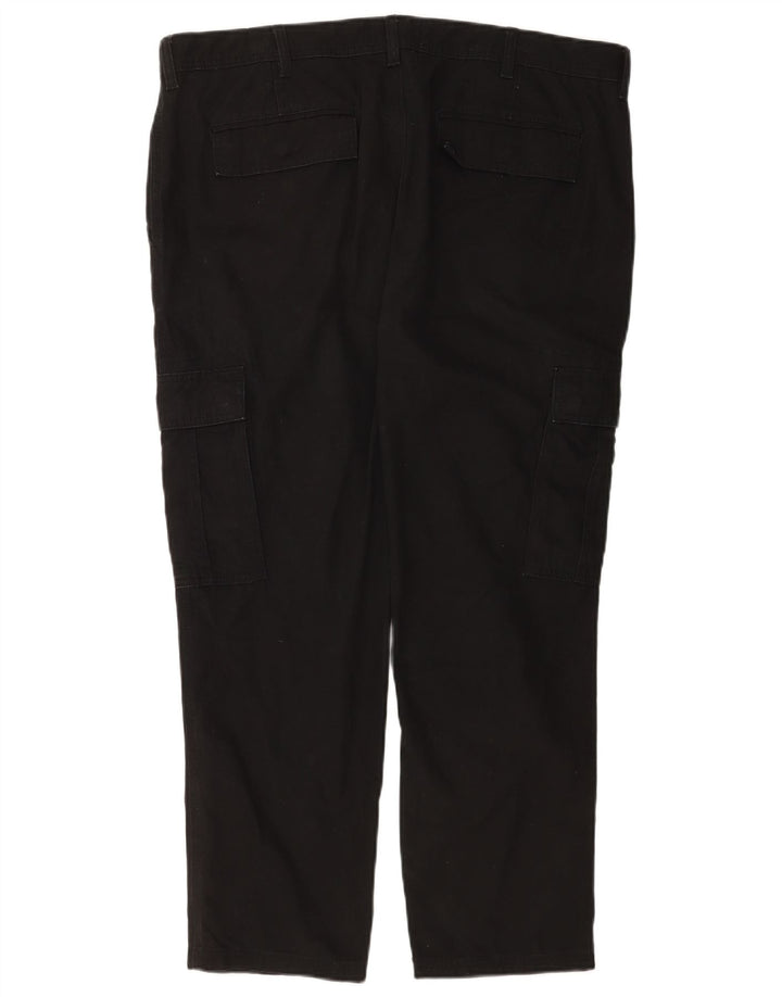 Pantaloni cargo slim da uomo Marks & Spencer W40 L29 cotone nero