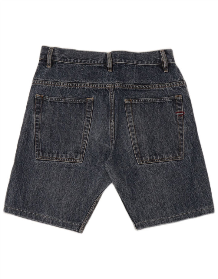 Pantaloncini di jeans da uomo DIESEL W29 piccoli in cotone blu