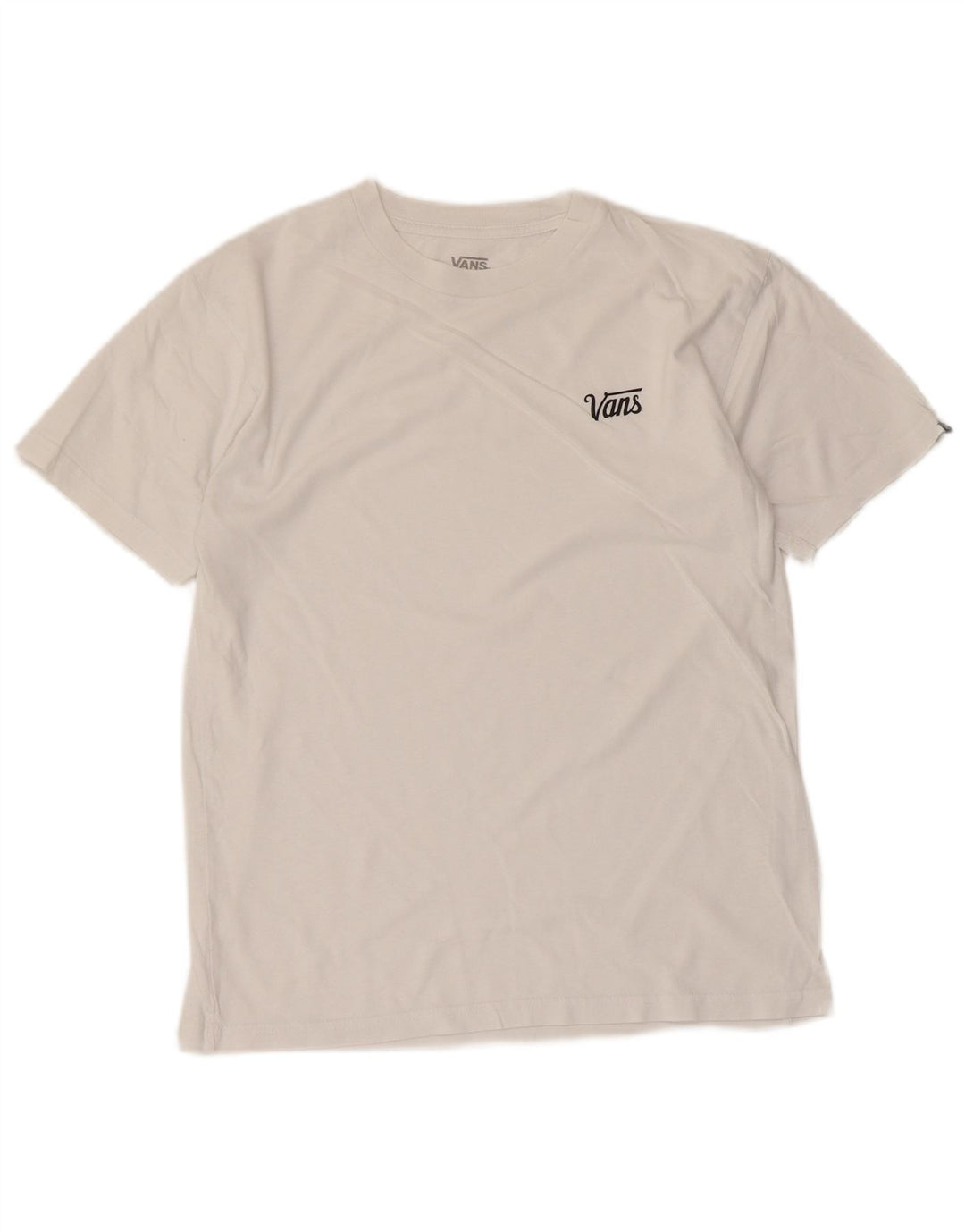 T-shirt da uomo Vans Top Small in cotone bianco