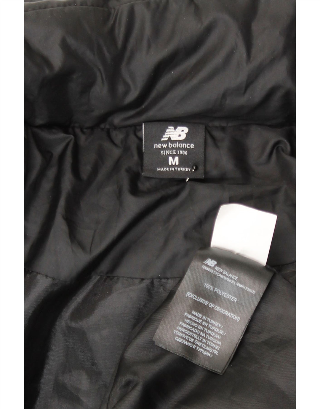 Cappotto imbottito oversize con cappuccio da donna New Balance UK 14 medio nero