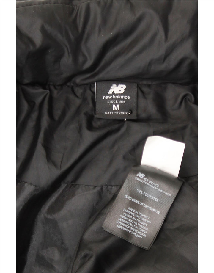 Cappotto imbottito oversize con cappuccio da donna New Balance UK 14 medio nero