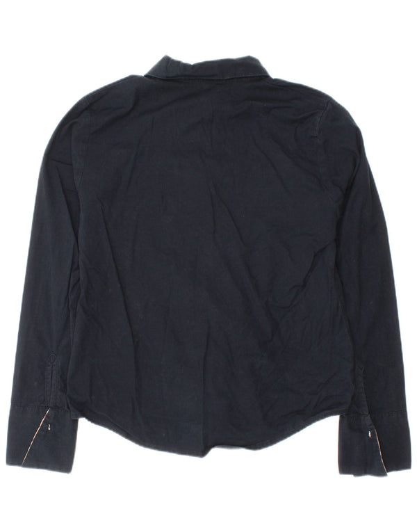 Camicia Burberry Bambina 7-8 Anni Blu Navy Cotone Classica