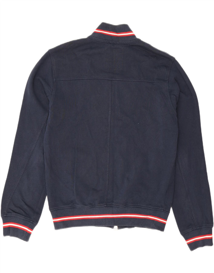 Giacca da ginnastica da uomo Sundek grande in cotone blu navy