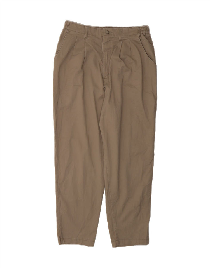 LEE Mens Pegged Chino Trousers US 16 2XL W32 L29 Khaki Polyester Vintage Lee and Second-Hand Lee from Messina Hembry 