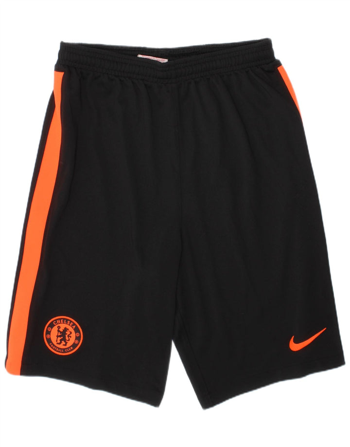 Pantaloncini sportivi Nike Chelsea FC da ragazzo 13-14 anni XL poliestere nero