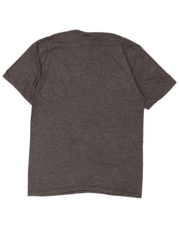 T-shirt grafica da uomo Volcom Top in cotone grigio medio