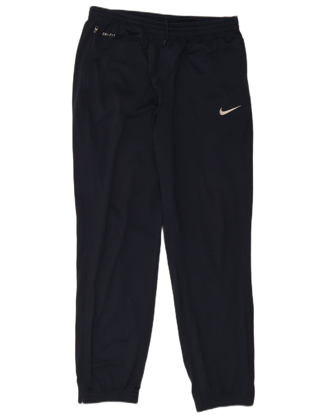 Pantaloni da tuta Nike Dri Fit da uomo, pantaloni da jogging, grandi, in poliestere blu navy