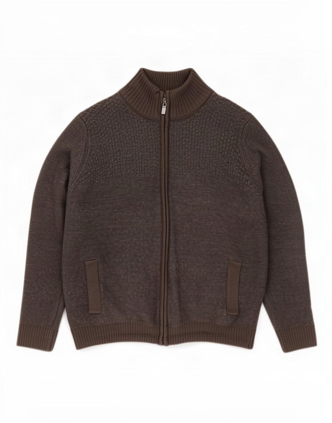 Maglione cardigan da uomo Marks & Spencer XL grigio acrilico