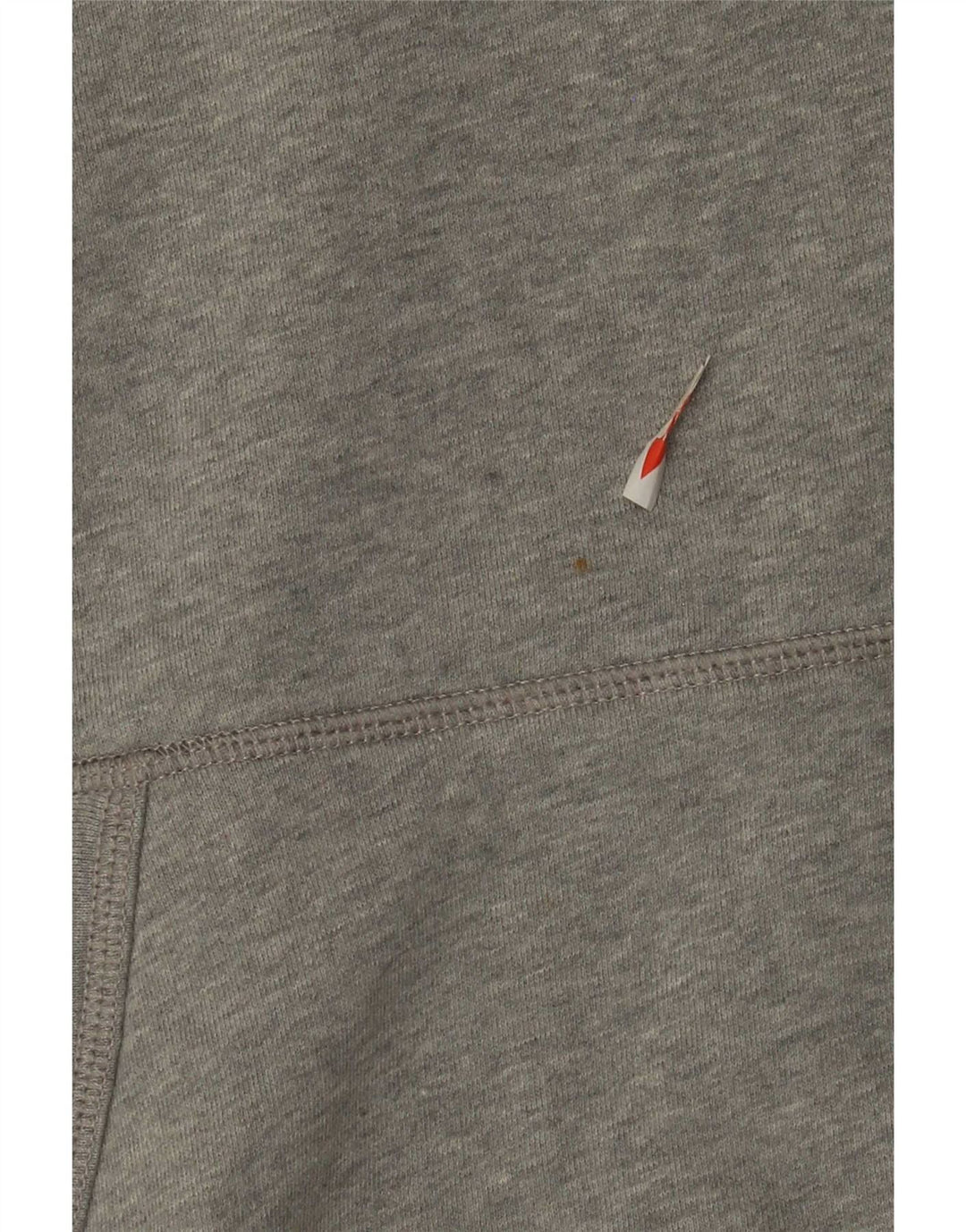 Felpa con cappuccio grafica da uomo Vans in cotone grigio medio