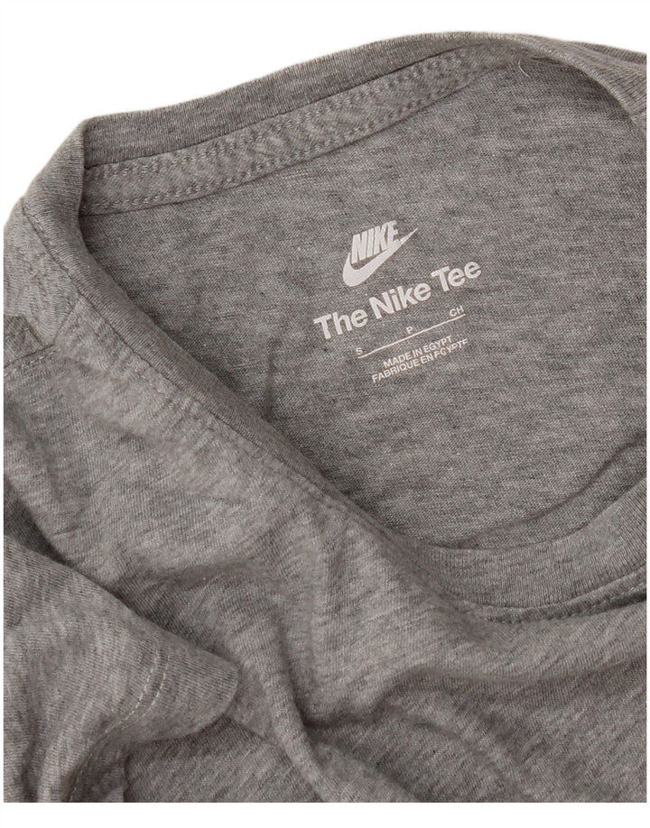 T-shirt Nike da uomo Top piccola grigia