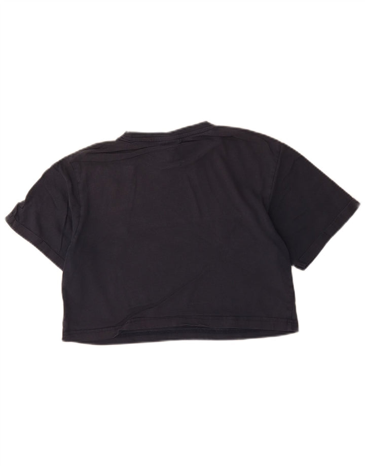 T-shirt grafica corta da donna Ellesse UK 8 piccola grigia