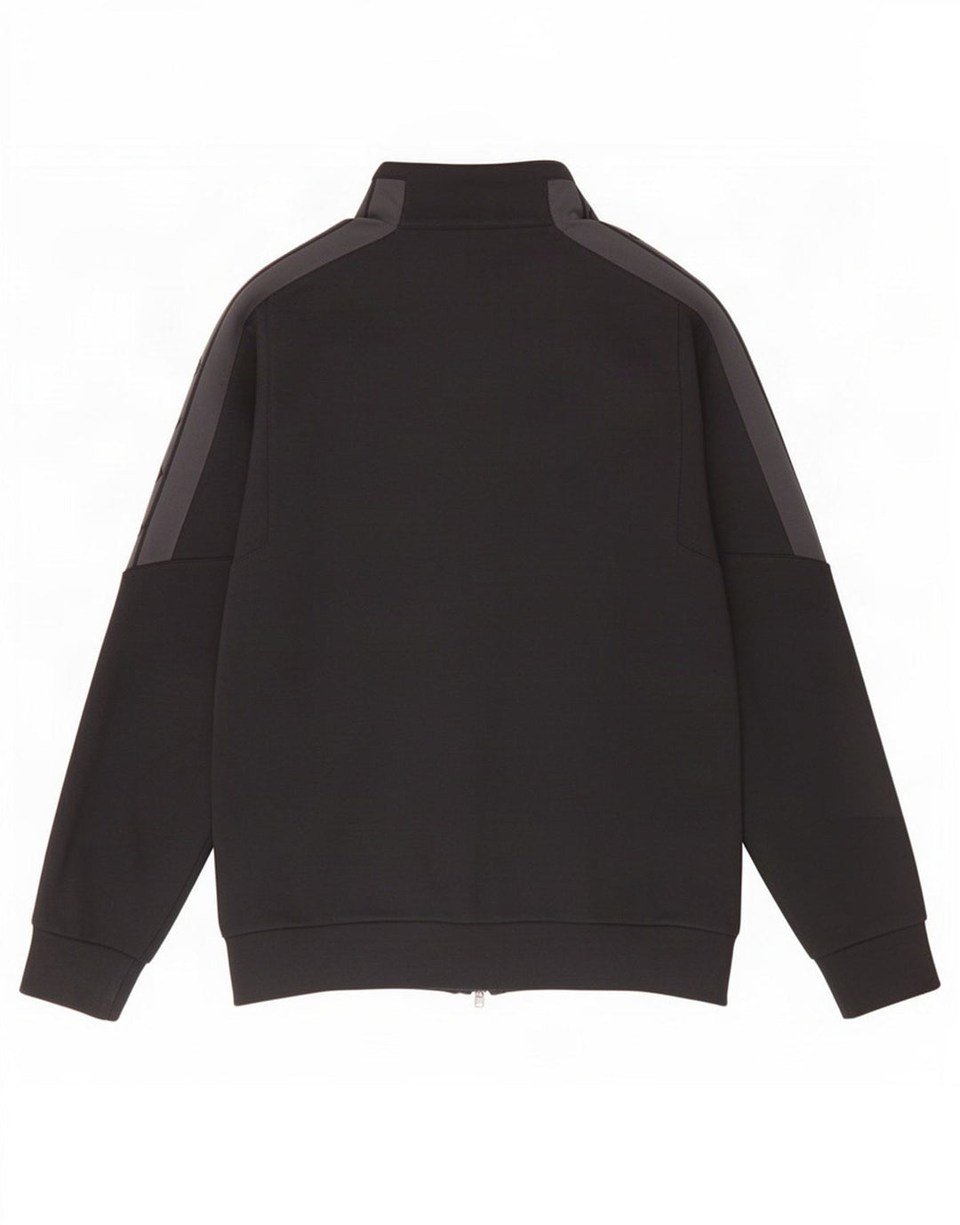Giacca da ginnastica grafica da uomo Umbro grande in cotone color block nero