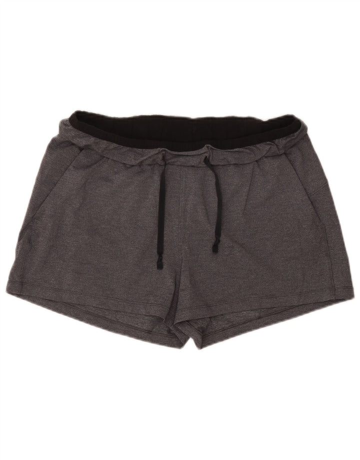 Pantaloncini sportivi da donna Lululemon US 10 grandi grigi